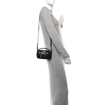 Fendi X MARC JACOBS Nappa Logo Phone Baguette Black 2 of 9