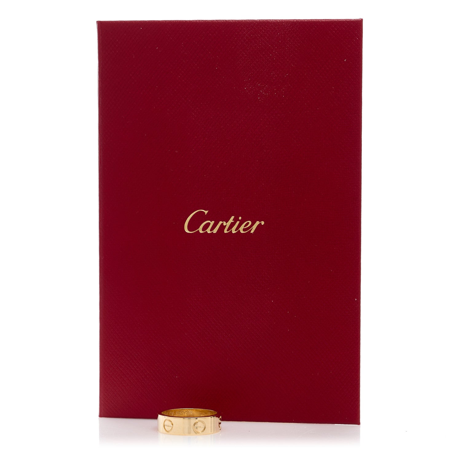 Cartier 18K Yellow Gold 5.5mm LOVE Ring 52 6 5 of 5