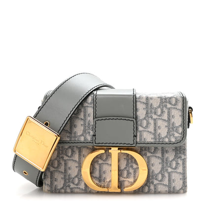 Christian Dior Oblique 30 Montaigne Box Bag Grey 1 of 10