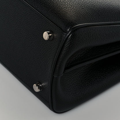 Gucci Grainy Calfskin Small Zumi Top Handle Bag Black 10 of 13