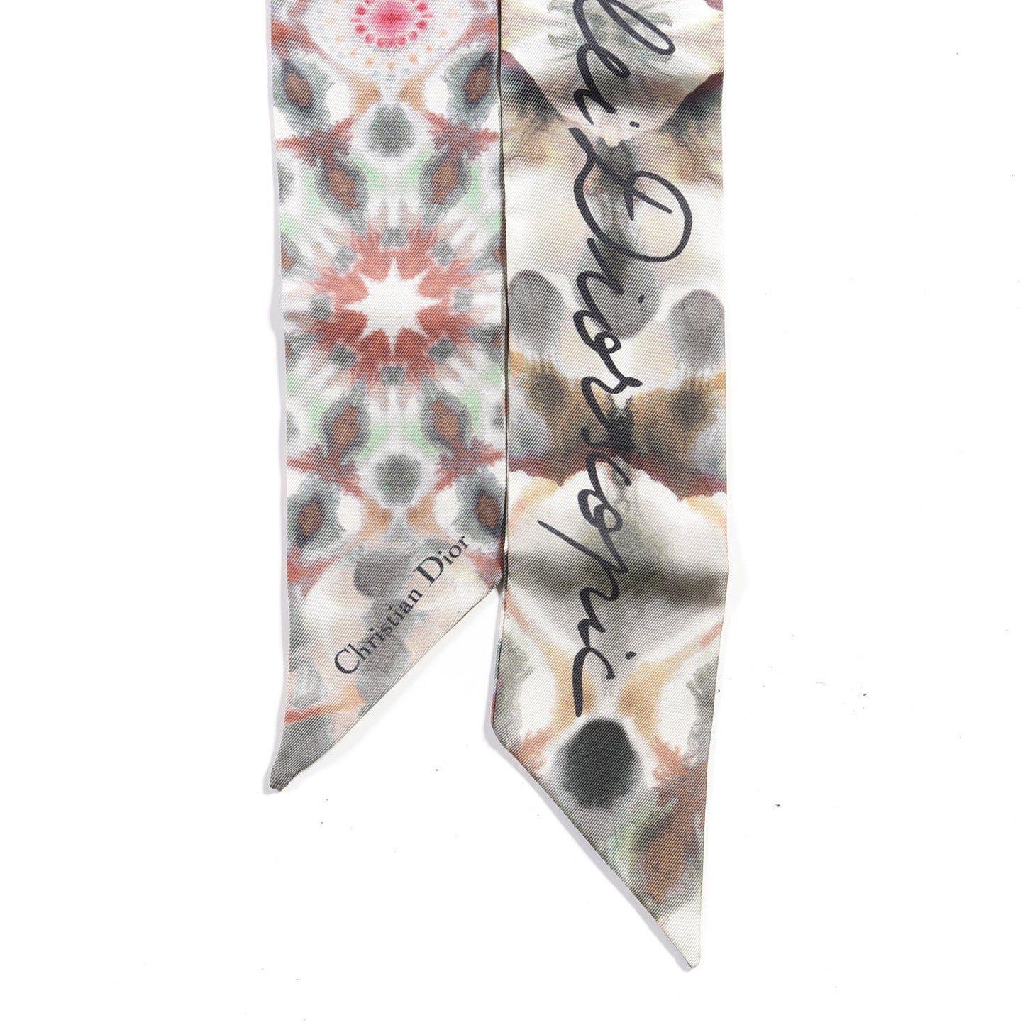 Silk KaleiDiorscopic Mitzah Scarf Vert
