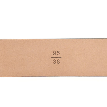 Chanel Calfskin Belt 95 38 Black 5 of 8