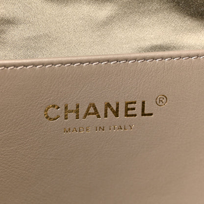 Chanel Suede Quilted Small Chanel 25 Handbag Dark Grey 6 of 12