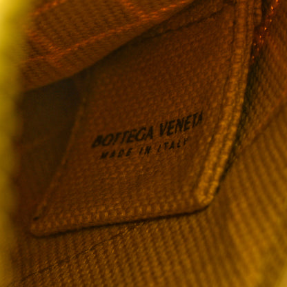 Bottega Veneta Rubber Intrecciato Canvas V Tape Flat Zip Pouch Mirabelle 7 of 7