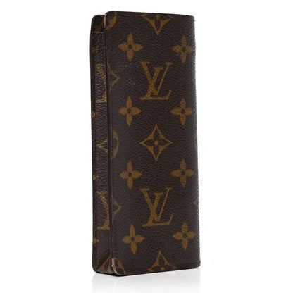 Louis Vuitton Monogram Etui a Lunettes Simple Eyeglass Case 2 of 6
