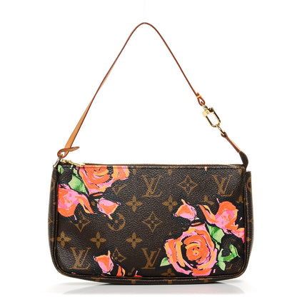 Louis Vuitton Monogram Roses Pochette Accessories 1 of 6