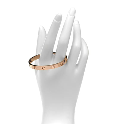 Cartier 18K Pink Gold LOVE Bracelet 16 2 of 6