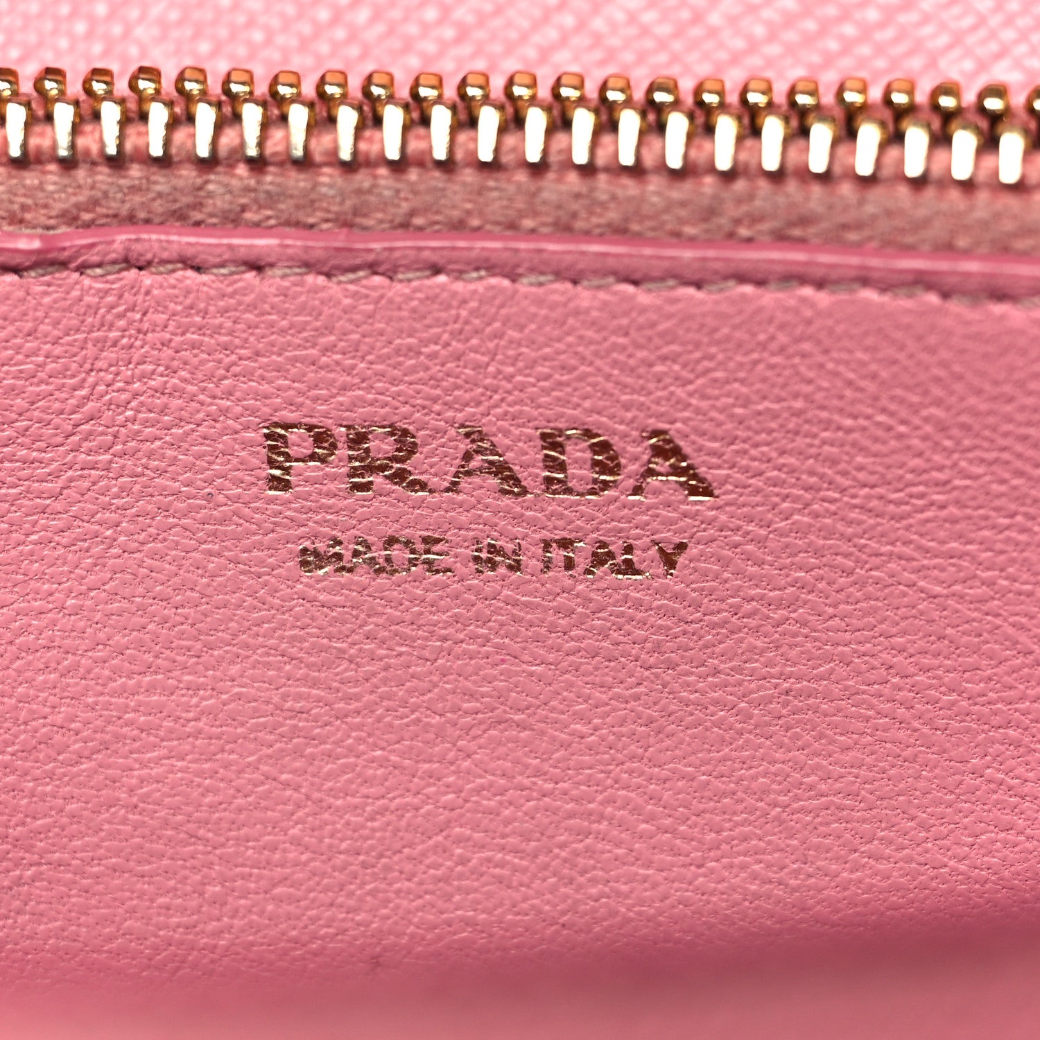 Prada Saffiano Lux Chain Wallet Petalo 6 of 14