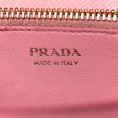 Prada Saffiano Lux Chain Wallet Petalo 6 of 14