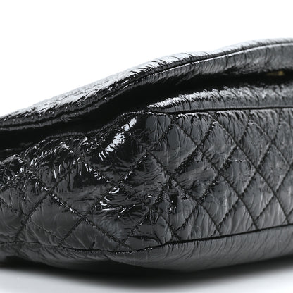 Chanel Vinyl Medium Rock and Chain Flap Black 8 of 9