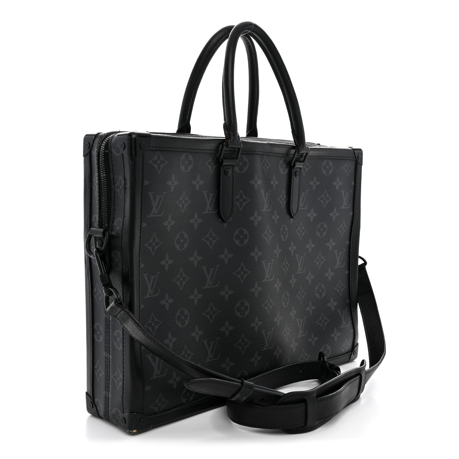 Louis Vuitton Monogram Eclipse Soft Trunk Briefcase 3 of 13