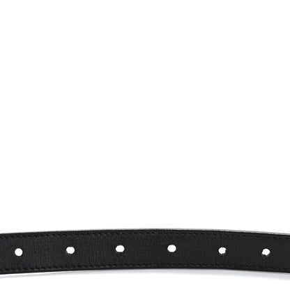 Gucci Calfskin Double G 20mm Belt 85 34 Black 3 of 8