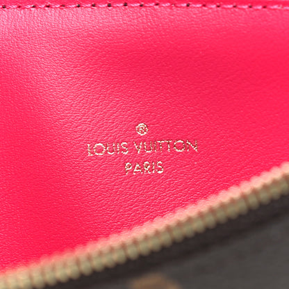 Louis Vuitton Monogram Felicie Chain Wallet Zippered Insert Fuchsia 6 of 9