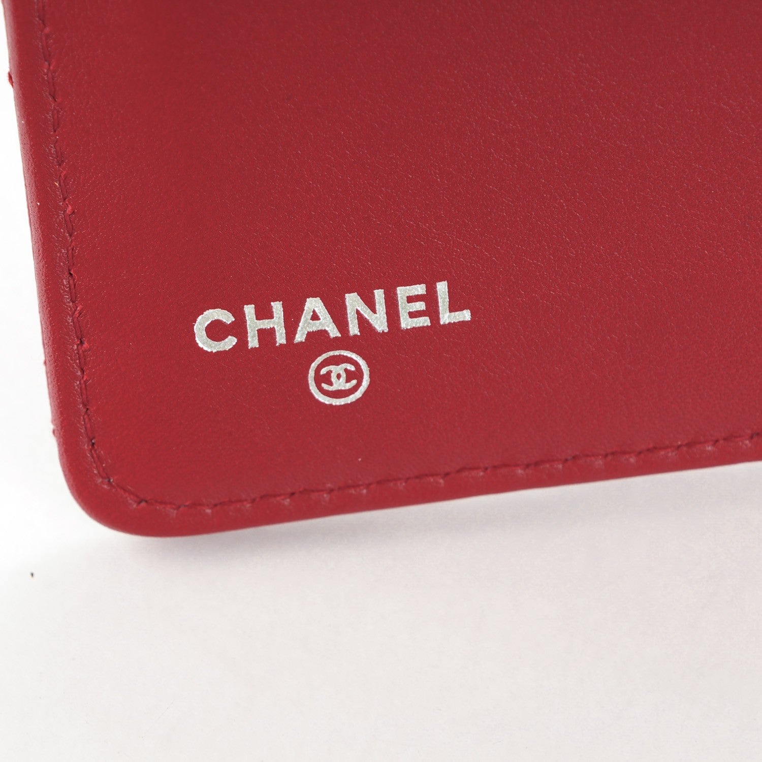 Chanel Caviar Quilted Zipped Pocket Wallet Red 6 of 8