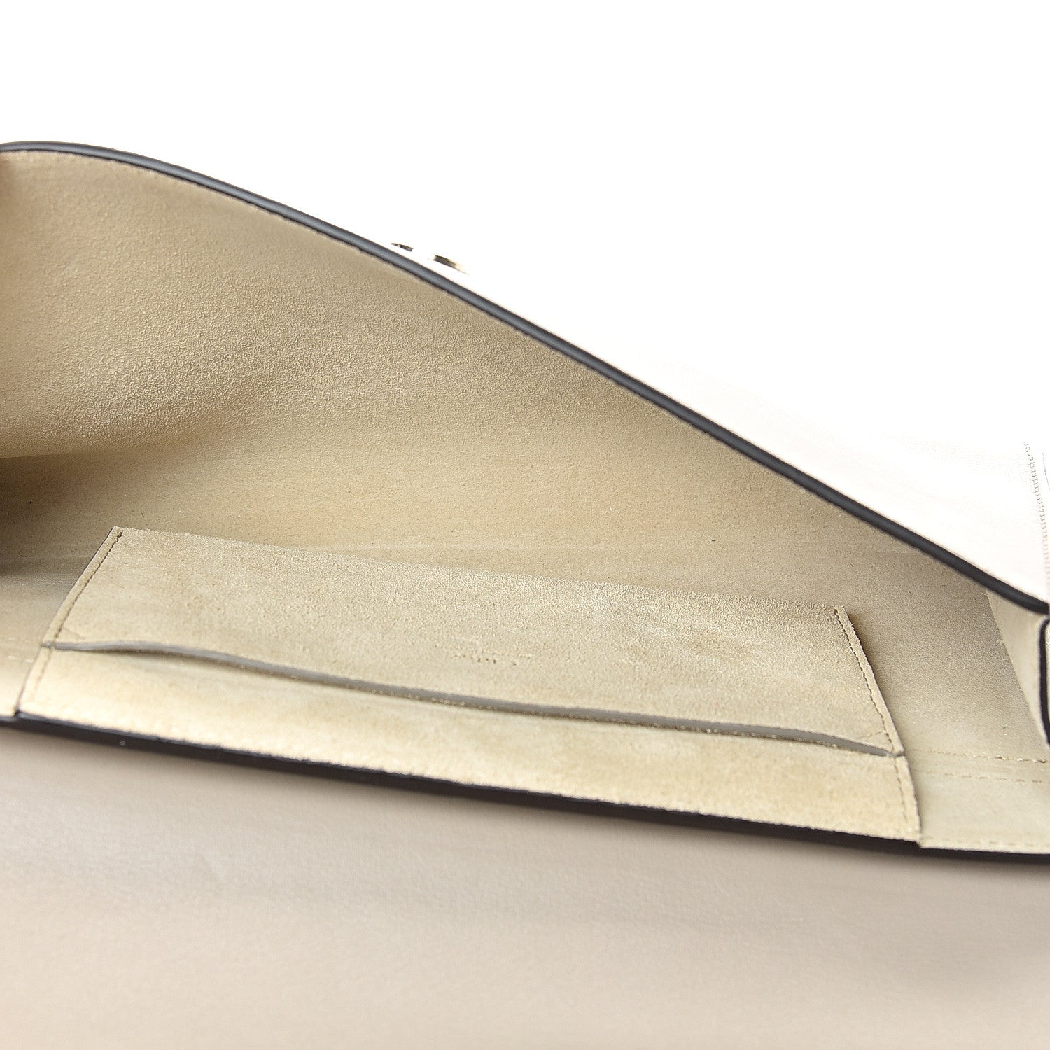 Chloe Suede Calfskin Faye Clutch Motty Grey 4 of 14