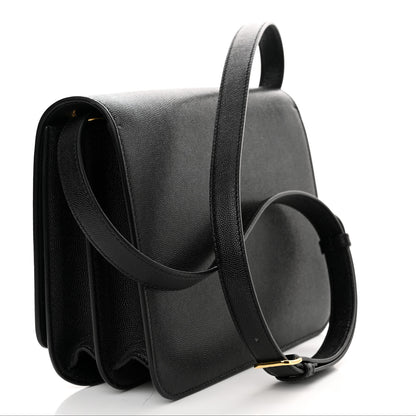 Burberry Grained Calfskin Medium TB Bag Black 3 of 10