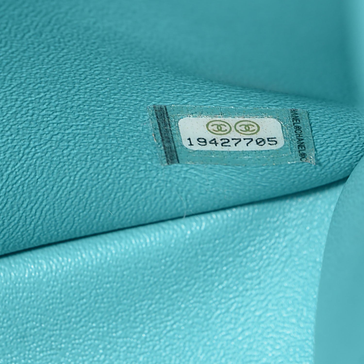 Chanel Lambskin Quilted Jumbo Double Flap Blue 9 of 9