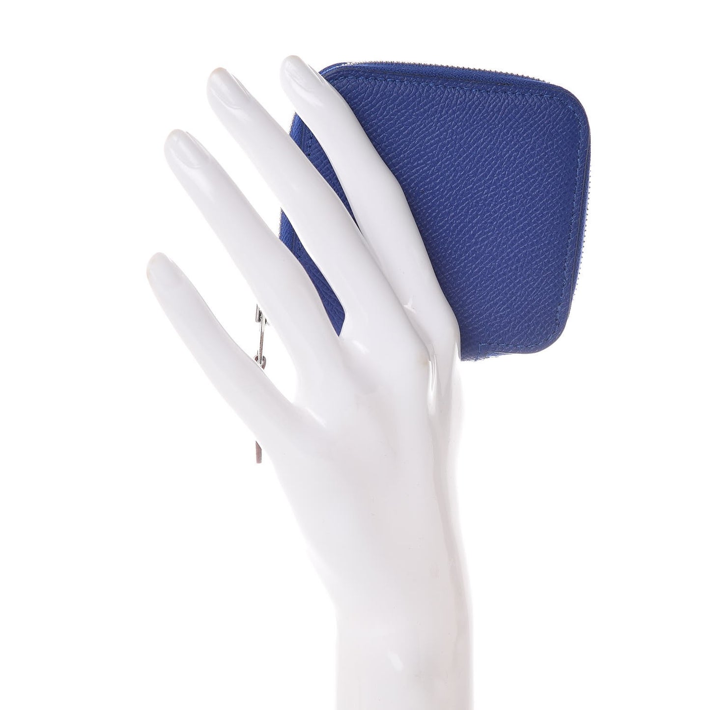 Epsom Silk'in Coin Purse Bleu Electrique