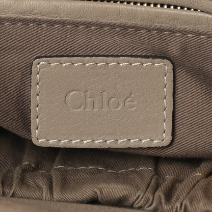 Chloe Calfskin Medium Marcie Satchel Beige 6 of 16