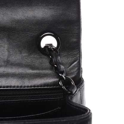 Chanel Lambskin Chevron Quilted Mini Rectangular Flap So Black 20 of 22