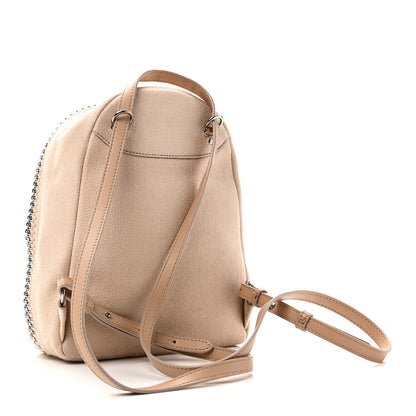Stella McCartney Shaggy Deer Mini Falabella Backpack Powder 3 of 9