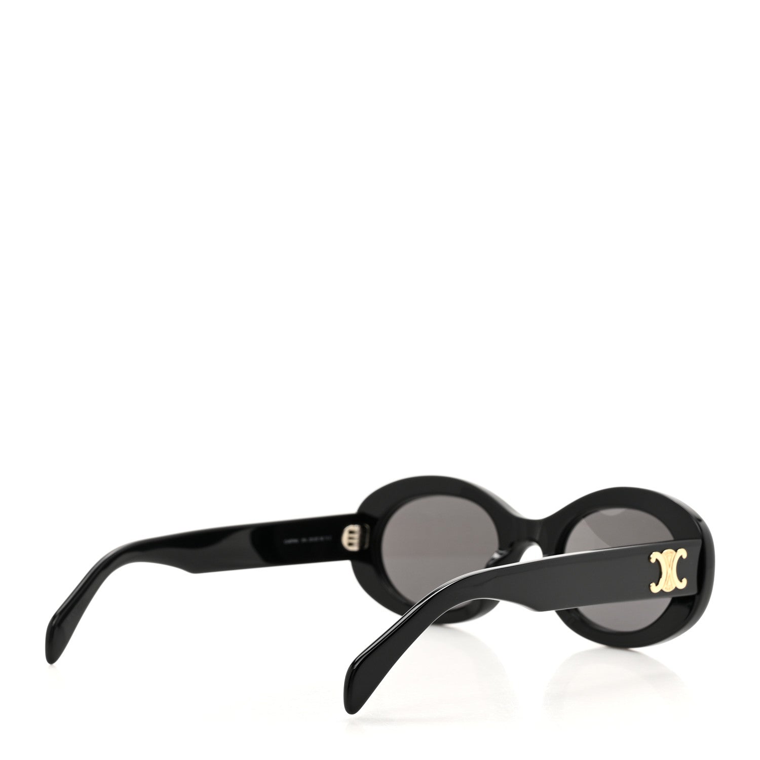 Celine Acetate Triomphe 01 Sunglasses CL 40194U Black 4 of 7