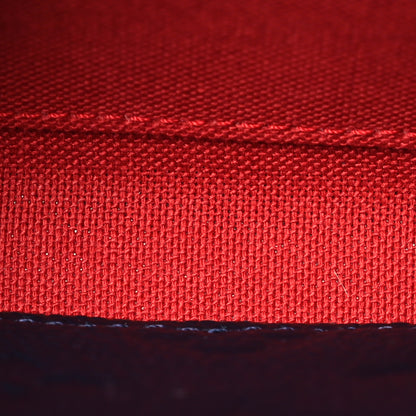 Louis Vuitton Empreinte Pochette Felicie Chain Wallet Marine Rouge 7 of 14