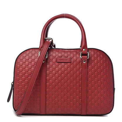 Gucci Soft Microguccissima Medium Crossbody Bag Rosso 1 of 11