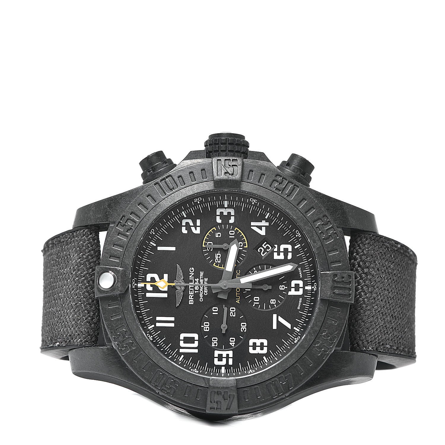 Breitling Breitlight Canvas 50mm Avenger Hurricane 12H Automatic Watch Volcano Black XBO170 3 of 10