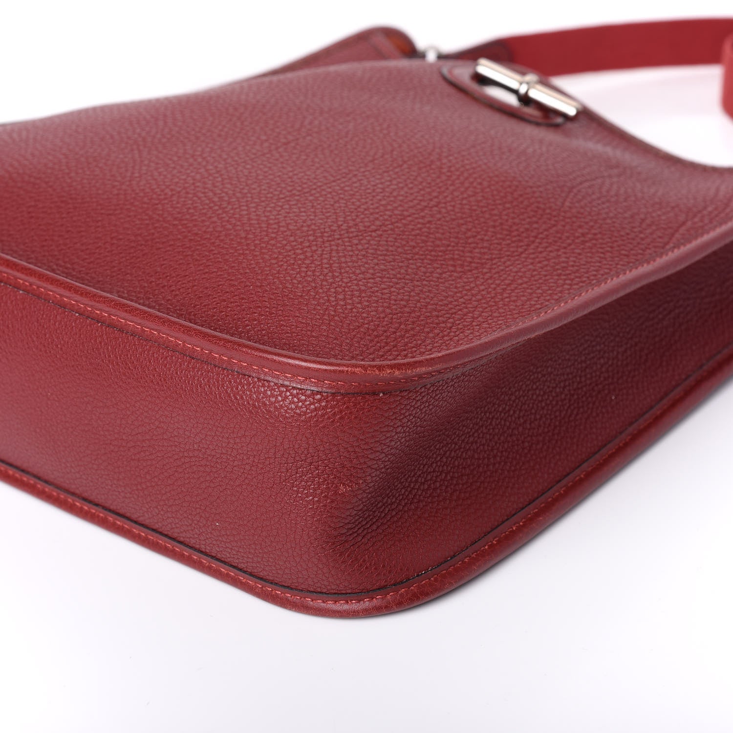 Hermes Togo Vespa PM Rouge H 8 of 8