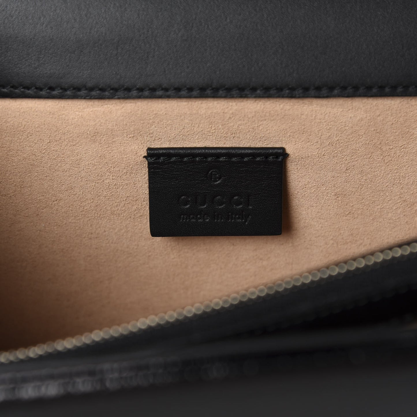 Velvet GG Monogram Small Dionysus Shoulder Bag Black