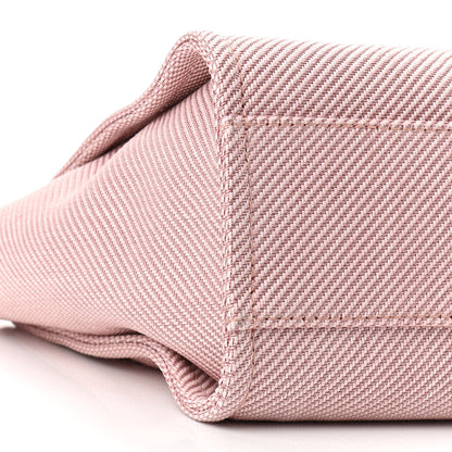 Chanel Mixed Fibers Calfskin Small Deauville Tote Rose Pink 9 of 10