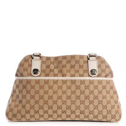 Gucci Monogram Medium Charmy Shoulder Bag Off White 1 of 7