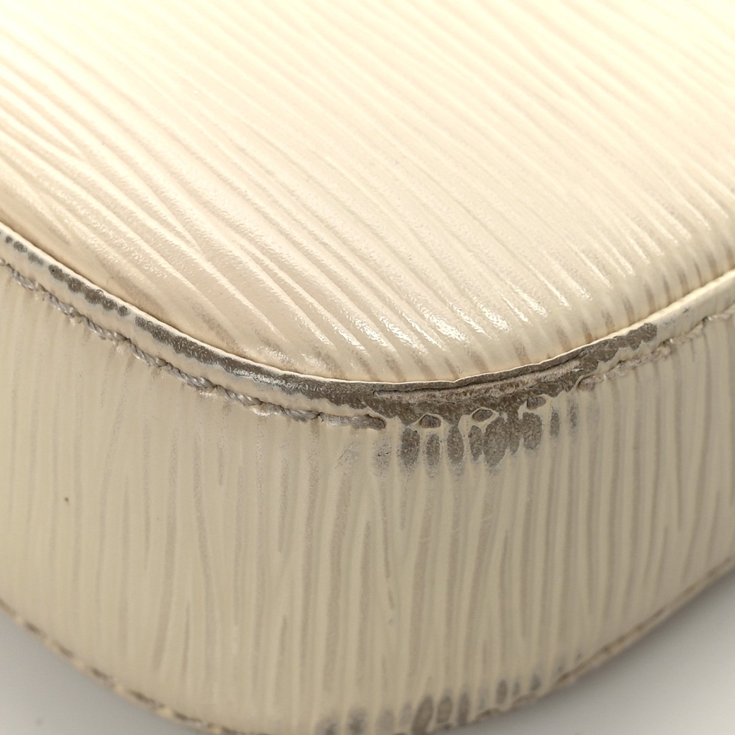 Louis Vuitton Epi Pochette Accessories NM Ivory 11 of 12