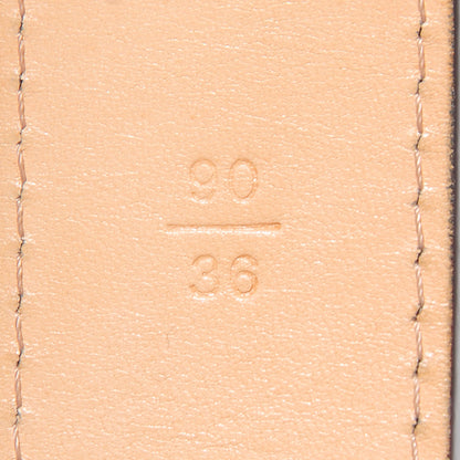 Louis Vuitton Vernis Ceinture 30mm Belt 90 36 Amarante 5 of 8