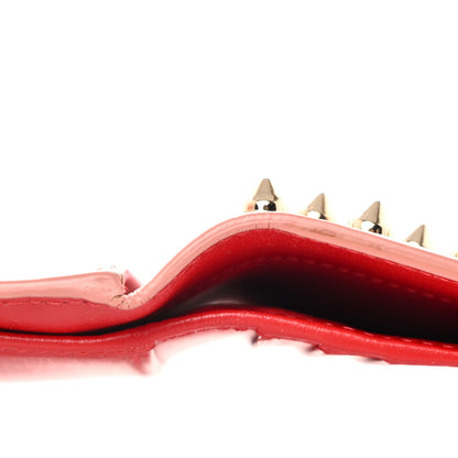 Christian Louboutin Calfskin Spiked Macaron Mini Spiked Wallet Ronsard 8 of 8