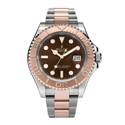 Rolex Stainless Steel 18K Everose Gold 40mm Yacht-Master Watch Chocolate 126621 1 of 5