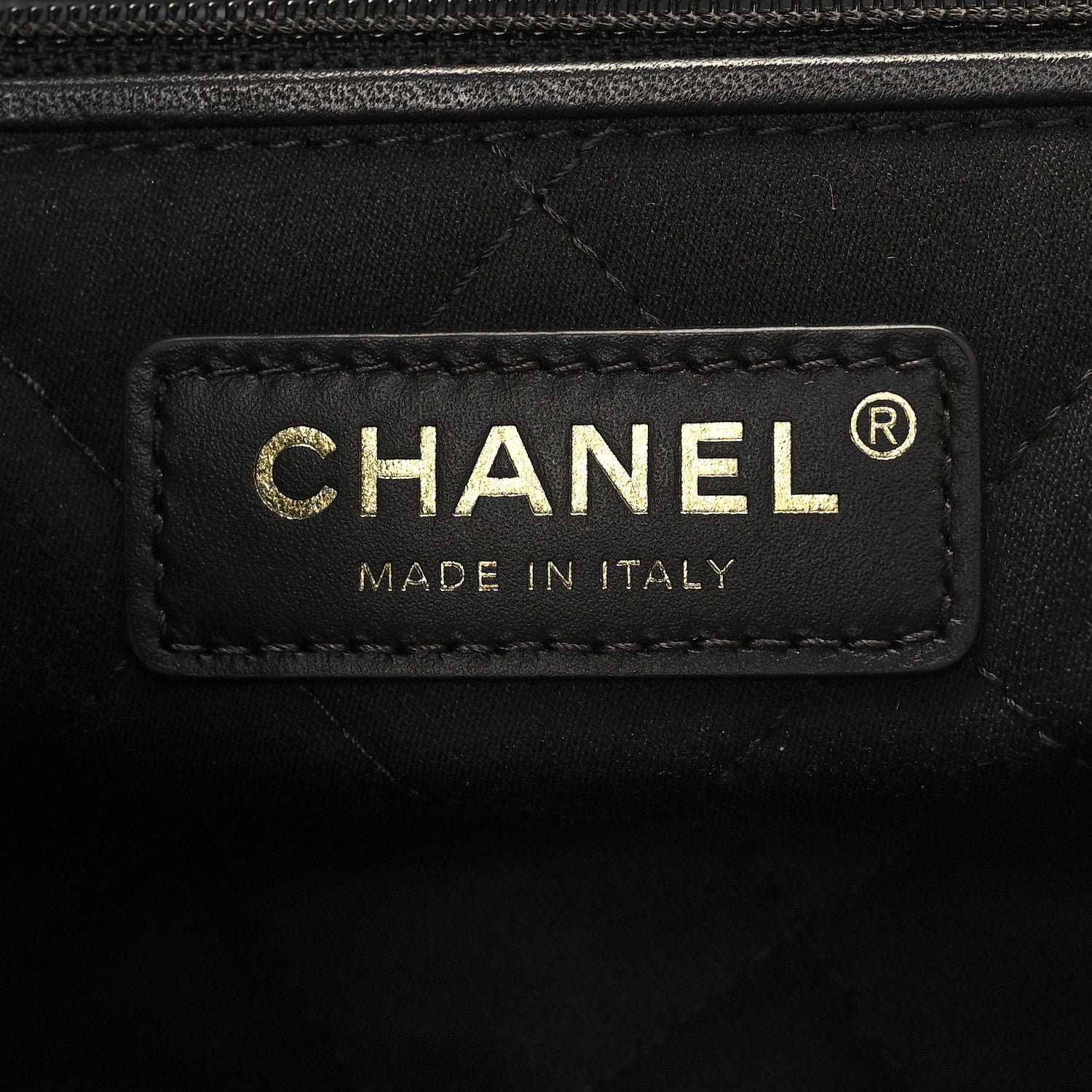 Chanel Shiny Calfskin Striped Small Chanel 22 Black White 8 of 12