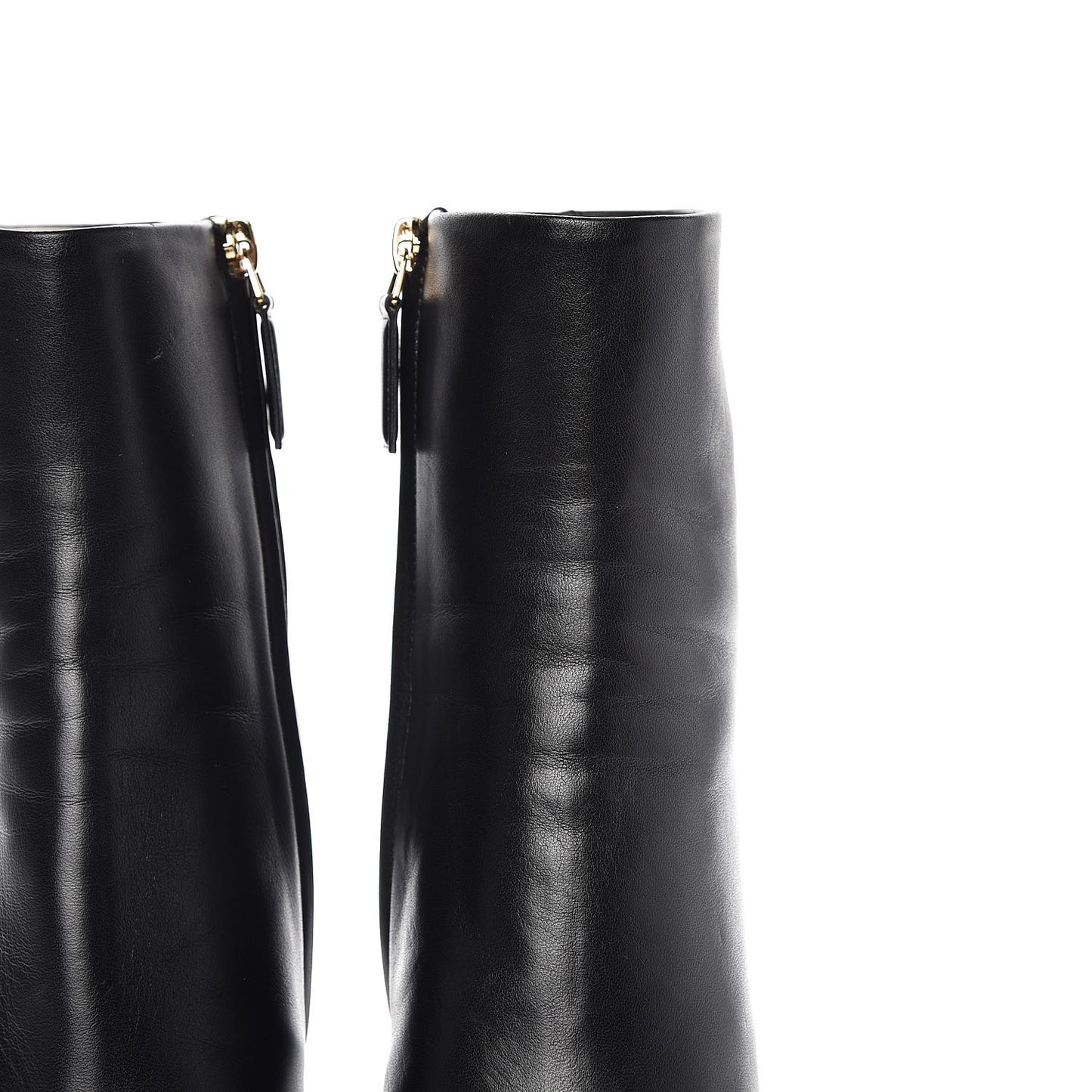Lambskin CC Short Booties 41 Black
