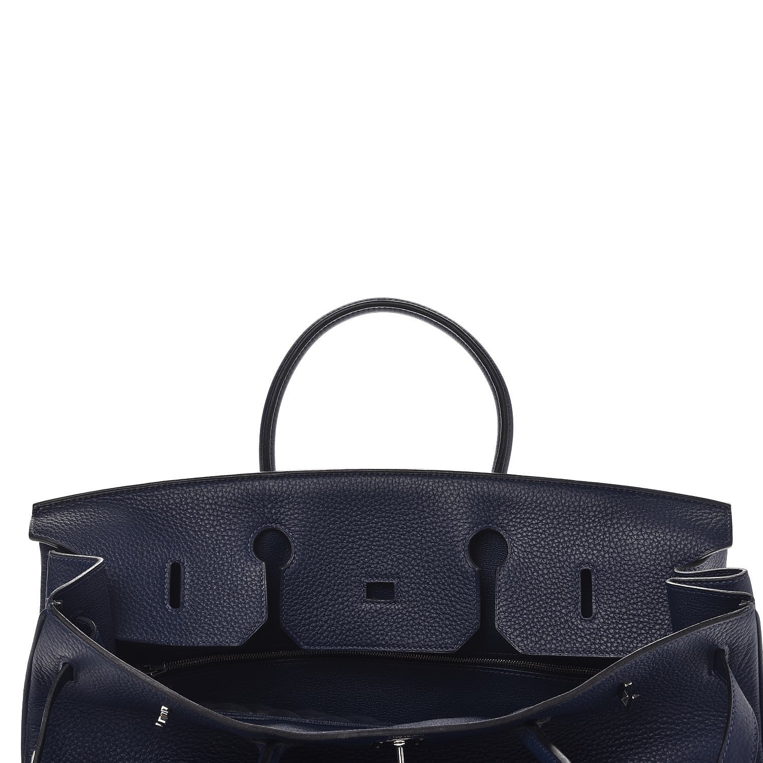 Hermes Taurillon Clemence Birkin 40 Bleu De Prusse 7 of 41