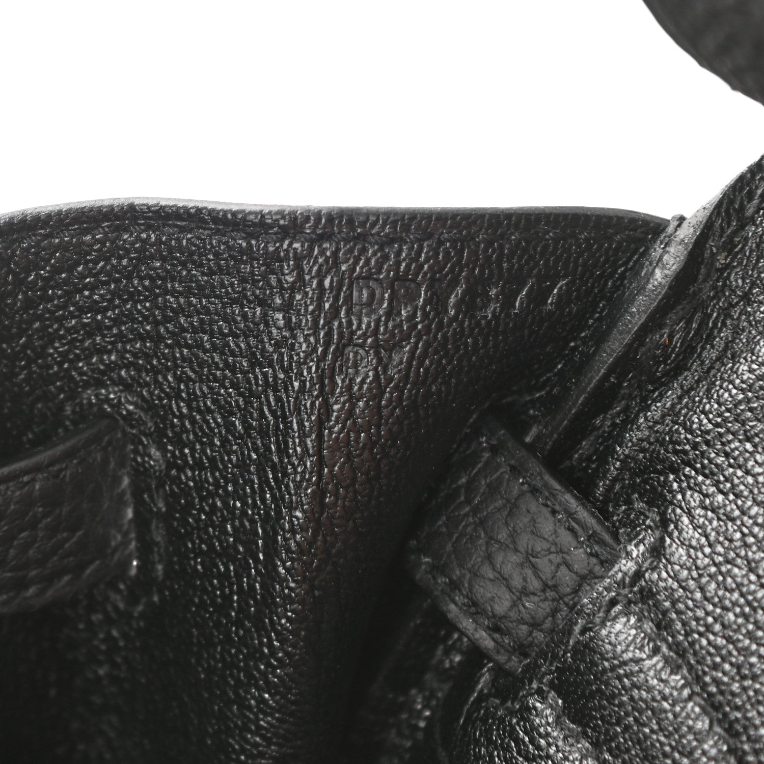 Hermes Togo Birkin 25 Black 7 of 10