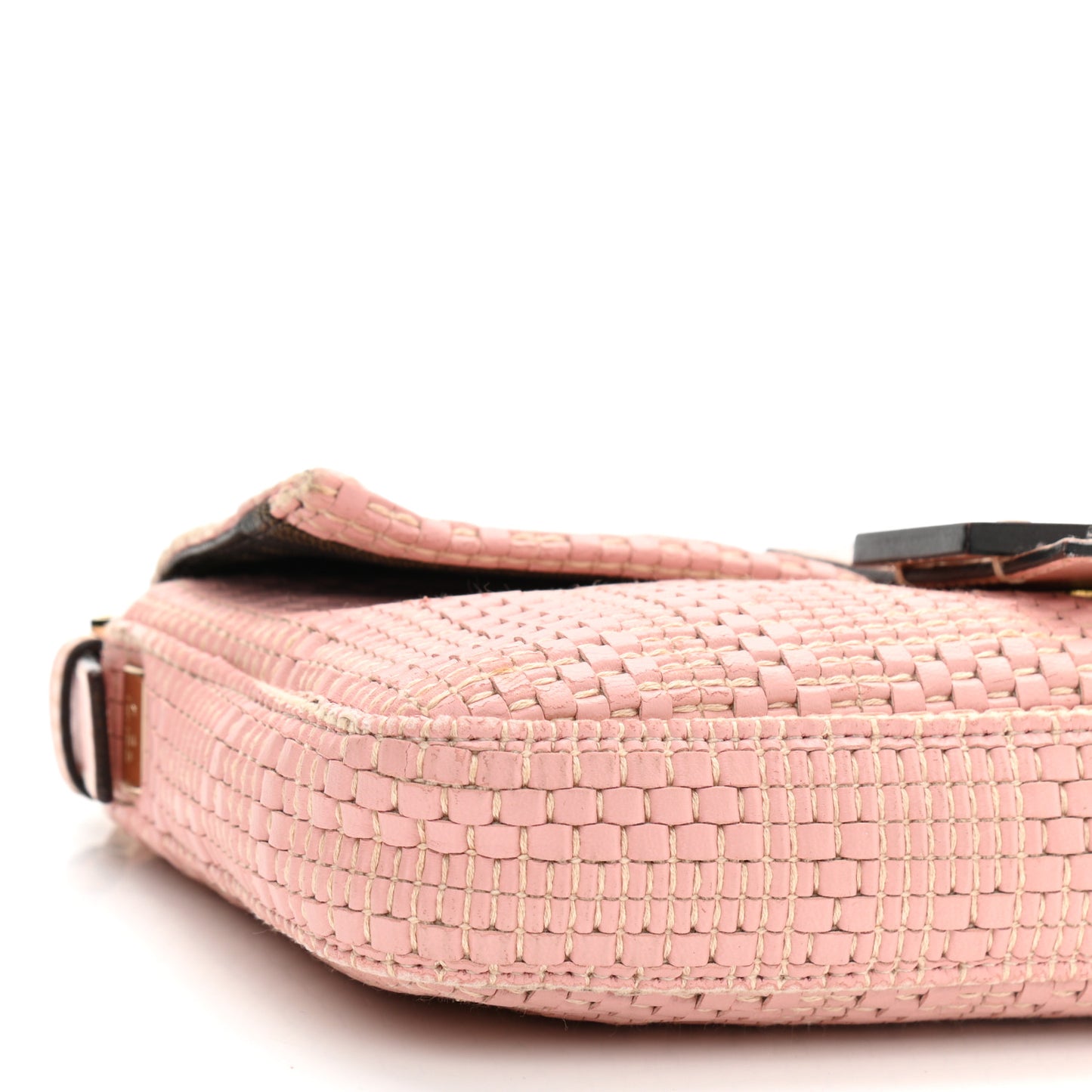 Calfskin Woven Baguette Cipria Beige Phard