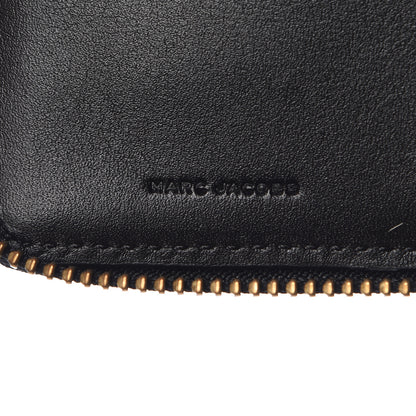 Marc Jacobs Grained Calfskin Softshot Standard Wallet Black 6 of 7