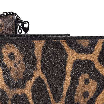 Louis Vuitton Monogram Animal Print Pochette Felicie Chain Wallet 14 of 15