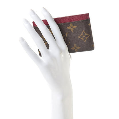 Louis Vuitton Monogram Card Holder Fuchsia 2 of 8
