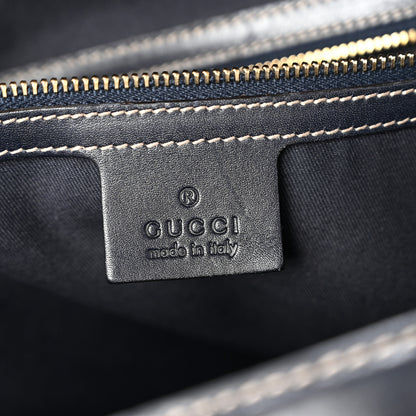 Gucci Guccissima Large Treasure Boston Navy 6 of 10