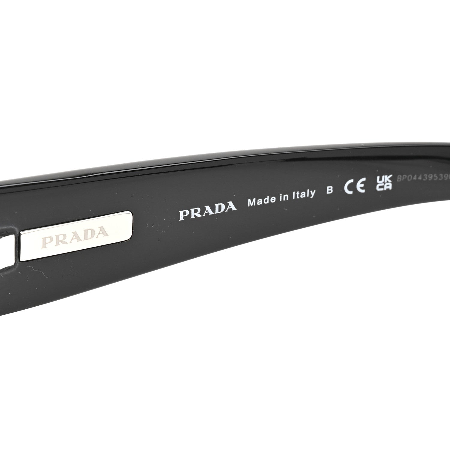 Prada Acetate Sunglasses SPR 20W Black 6 of 8