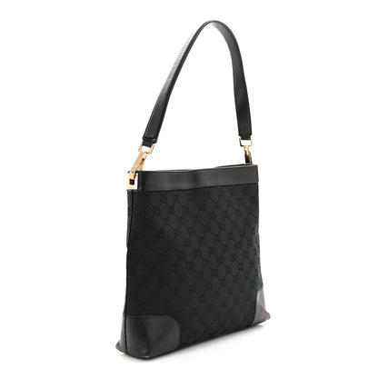 Gucci GG Monogram Shoulder Bag Black 3 of 13