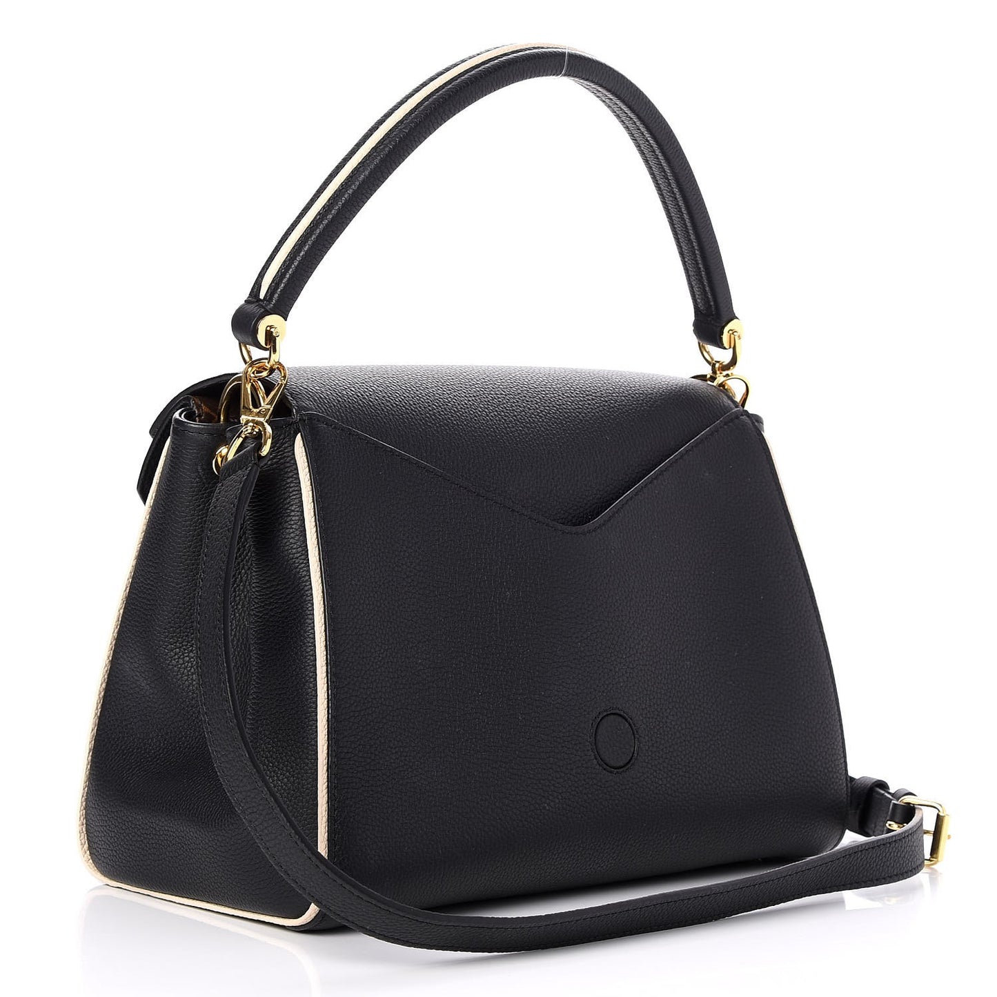 Monogram Double V Black