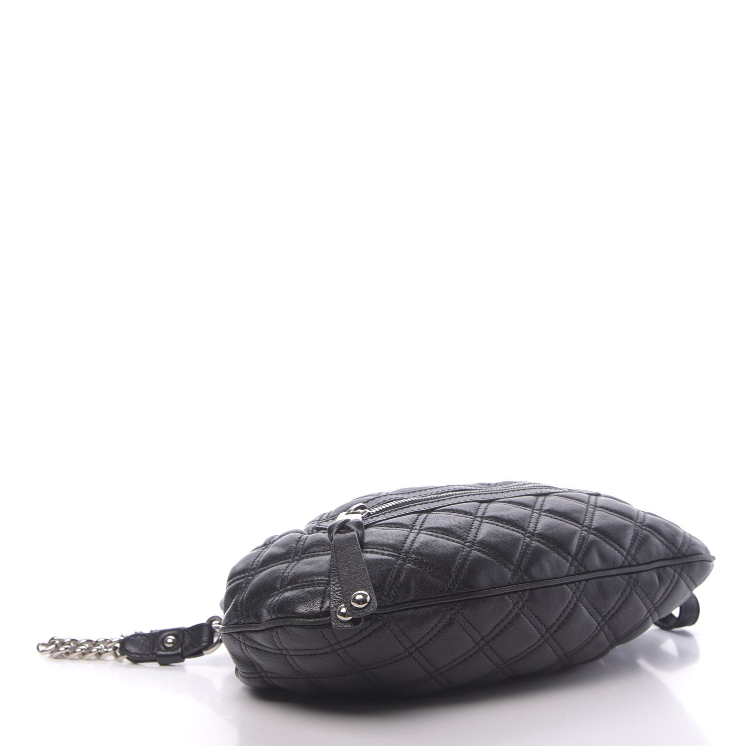 Marc Jacobs Calfskin Quilted Little Stam Black 4 of 9